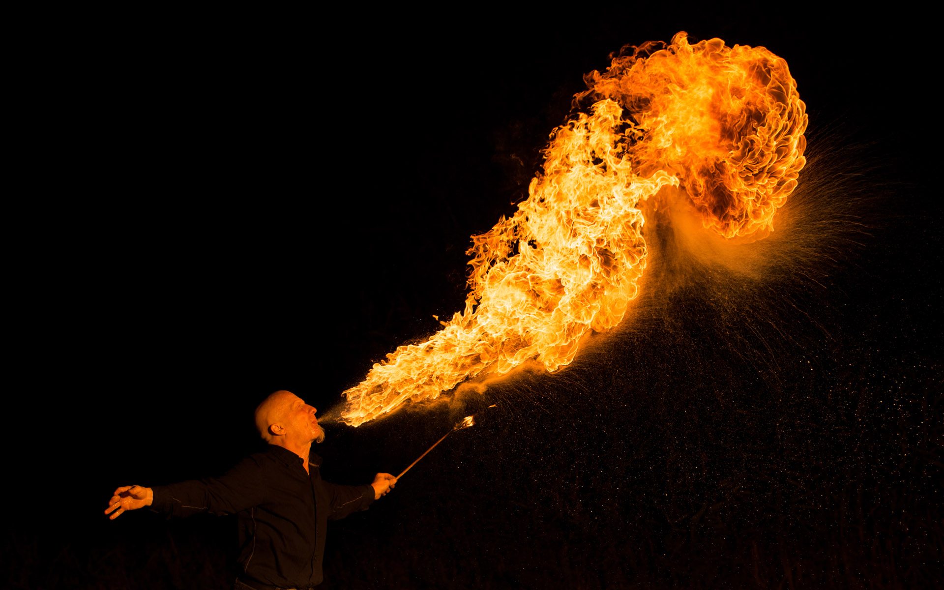 Fire breathing